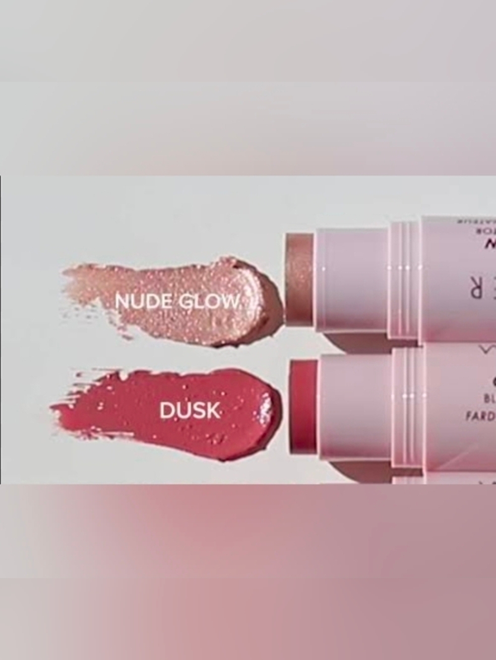 Wander Beauty On-The-Glow Blush & Illuminator- Nude Glow & Dusk BNIB